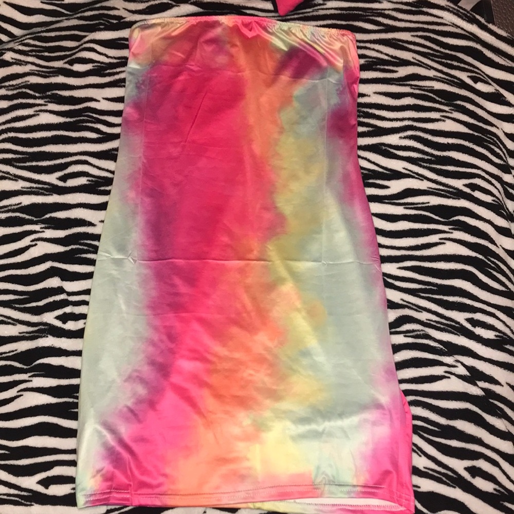 Tie Dye Mini Dress